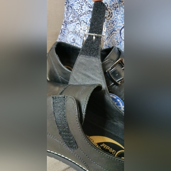 Propét Graham Oxford leather shoes black NWT - Picture 5 of 9